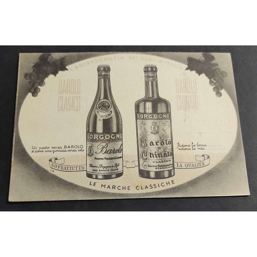 Double postcard barolo - postcard,