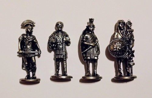 Set figurine metallo soldati - metallo,