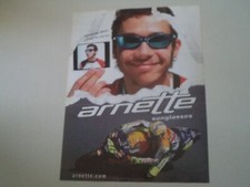 advertising Pubblicità 2002 OCCHIALI ARNETTE e VALENTINO ROSSI