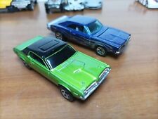 2 HOT WHEELS MERCURY COUGAR 68 RARA FIRST EDITION+DODGE CHARGER 69 VEDI FOTO