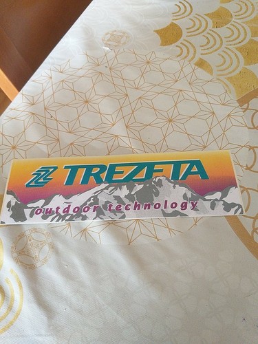 Adesivo vintage trezeta - ,