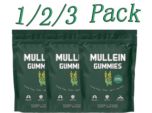 Mullein gummies for - gummies, lung
