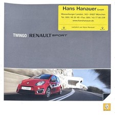Renault Twingo SPORT depliant