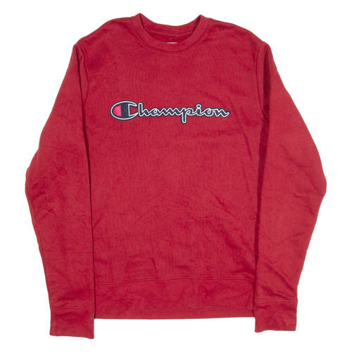 Champion uomo felpa rosso - champion,
