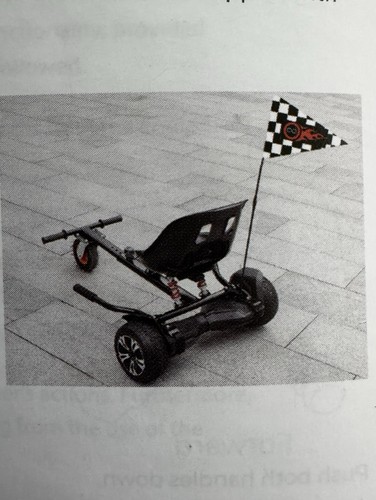 Hoverboard kart shock - hoverboard,