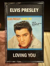 Elvis Presley Loving You Cassette Tape RCA Victor 1515-4-R LIKE NEW!