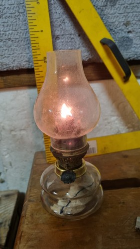 Antica lampada appoggio a - lampada,