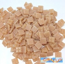 MOSAICO -Tessere mosaico pasta vetro 1x1 cm- 200 g/300 pz - Beige