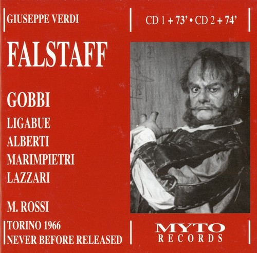 Verdi falstaff tito gobbi - verdi, /