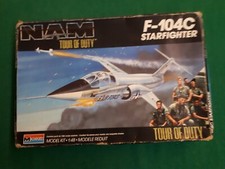 MONOGRAM VINTAGE 1/48th  F-104C STARFIGHTER ,TOUR OF DUTY SPECIAL EDITION