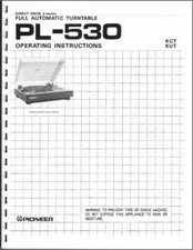 Pioneer PL-530 Turntable