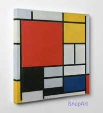 Piet Mondrian Composition with