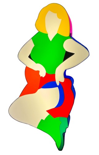 Marco lodola pinup scultura - lodola,