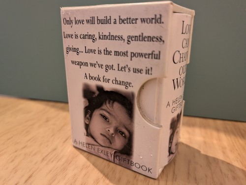 Tiny hardback book love can - tiny,