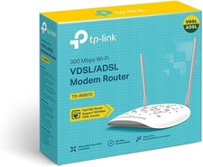 MODEM ROUTER 300Mbps WI-FI WIRELESS ADSL2+ / VDSL2 (Fibra) TP-LINK TD-W9970