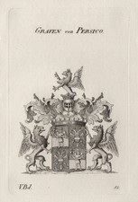 1830 persico stemma incisione - persico,