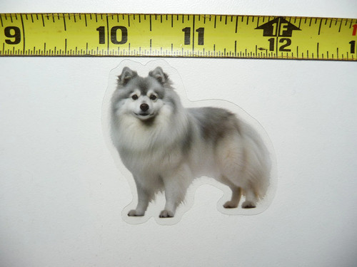 Adesivo tedesco spitz cane - adesivo,