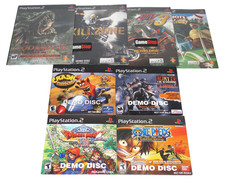 Lot of 9 NEW PS2 Demo Discs