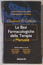 Le Basi Farmacologiche della Terapia Il Manuale Goodman Gilman 2008 McGraw-Hill