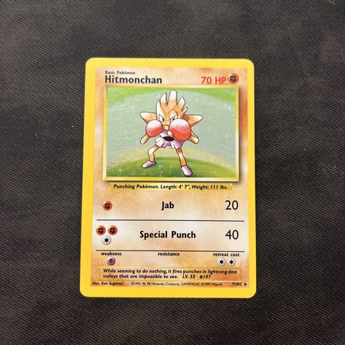 Hitmonchan set base eng - set,