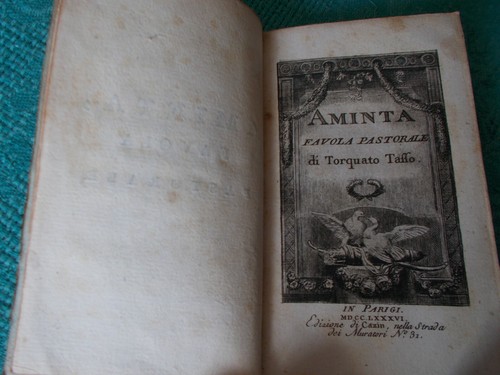 Aminta favola pastorale - favola, di