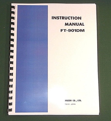 Yaesu 901dm manuale - ft-901dm, di