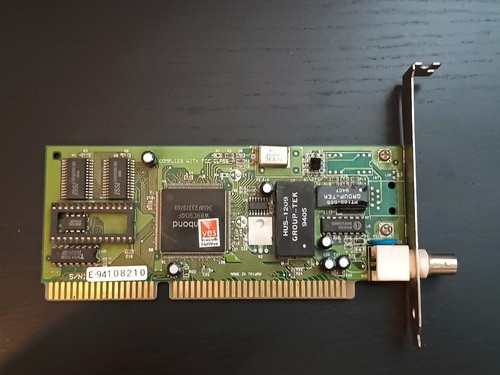 Scheda rete winbond isa - di,