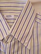 Camicia lino Barba cucita a