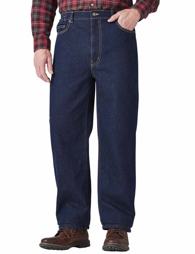 Jeans uomo foderato caldo