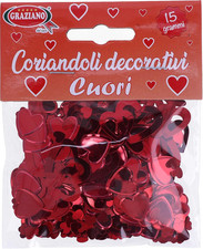 CORIANDOLI DECORATIVI CUORE
