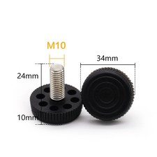 Mensola Piedi Stand Appendiabiti Clacson M6/M8/M10 for Tavolo Sedie Sgabelli