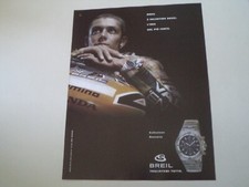 advertising Pubblicità 2001 OROLOGIO BREIL COLLEZIONE RUNAWAY e VALENTINO ROSSI