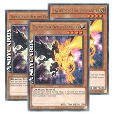 3x DWARF STAR DRAGON PLANETER (Drago Planetario Stella Nana) • Rara • TOCH EN034