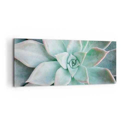 Quadro tela 100x40cm blu - su,