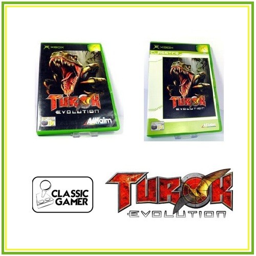 Turok evolution xbox originale - turok,