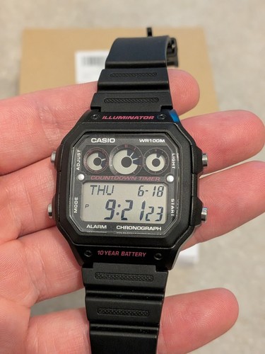 Casio digital 1300wh - digital, ae-1300wh-1a2vdf