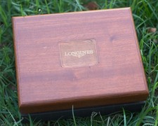 Box orologio Longines legno wood scatola watch vintage raro