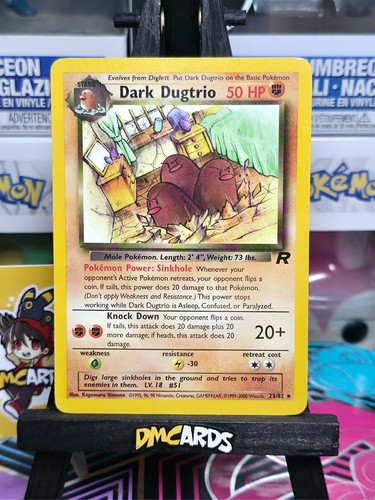 Pokemon dark dugtrio - pokemon, 23/82