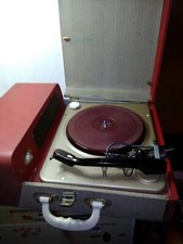 enorme e rarissima fonovaligia valvolare POLYDOR/SIEMENS