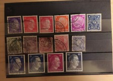 Lotto 15 francobolli Deutsches Reich