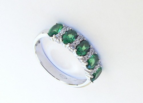 Anello riviere fedina oro