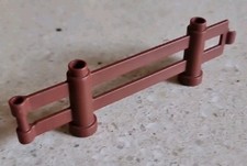 LEGO DUPLO - STACCIONATA RECINZIONE MARRONE ZOO - 5635 - VINTAGE - USATO