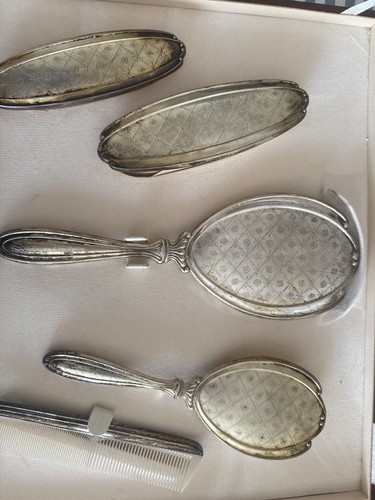 Set toilette argento - -,
