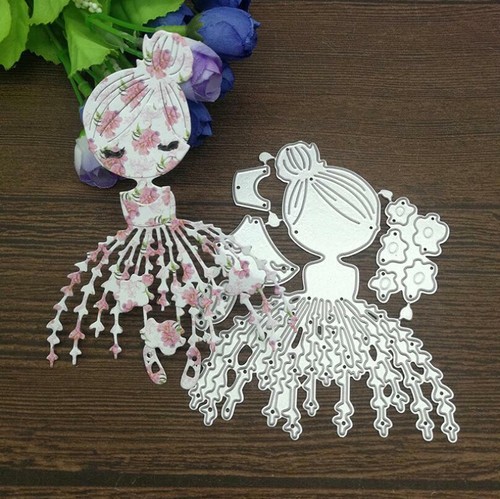 Decorazione ballerina metallo