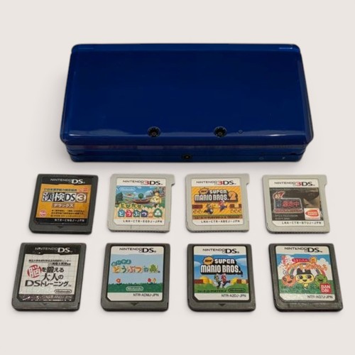 Nintendo 3ds blu cobalto - nintendo,