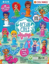 10 Palline Sorpresa Sirenette Ocean Girls Twins
