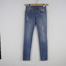 Pantalone Jeans Roy Rogers Donna Taglia 25 Cotone Woman Comodo Casual Blu Logo