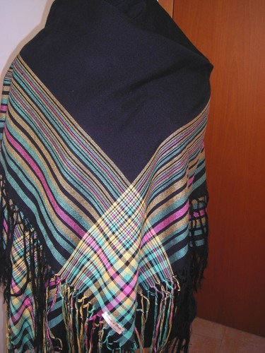 Grande foulard scialle - -,