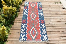 Tappeto Kilim Turco 31''x74''