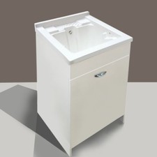 Lavatoio in legno vasca e